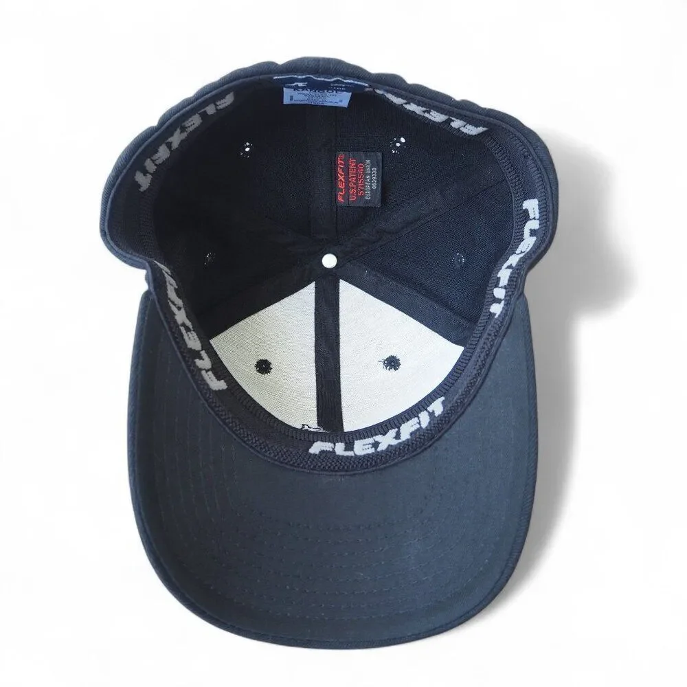 KANGOL Vintage‎ Wool Flex Fit Baseball Fitted Hat 9513BC Black / Grey OS